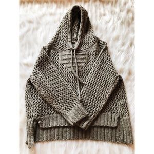 POL Knitted Pullover Hoodie //